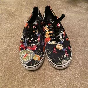 Floral Vans